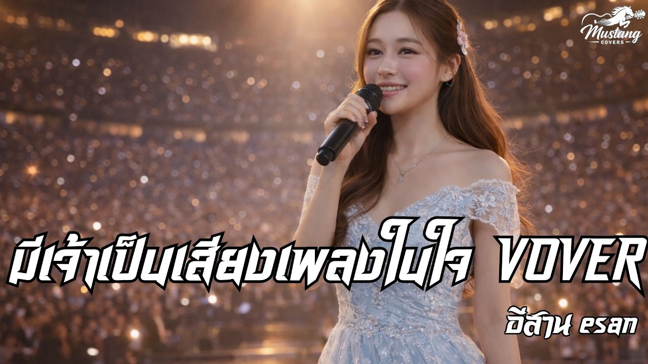 #มีเจ้าเป็นเสียงเพลงในใจ (อีสาน esan) : 🐎 #MustangCovers 🐎 #Cover #เพลงรัก #เพลงเหงา #เพลงอกหัก