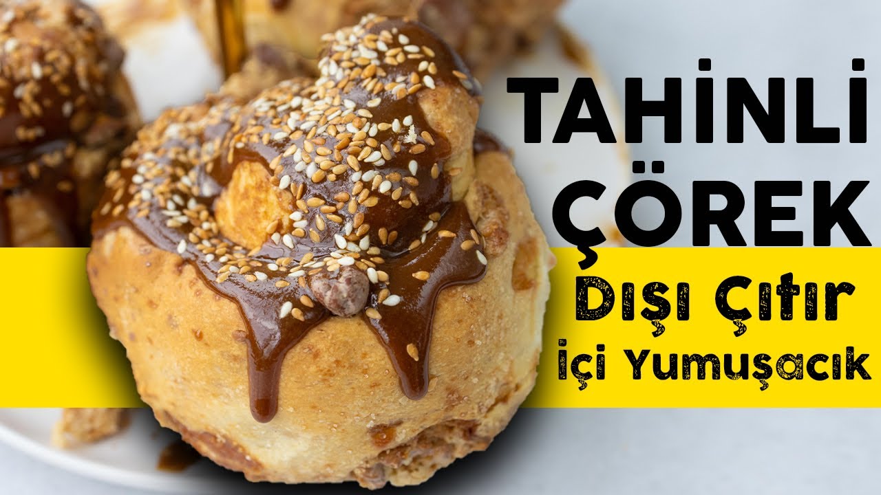 Tahinli Pekmezli Çörek Tarifi 🥮 Dışı Çıtır, İçi Yumuşacık🤩 Refikaca