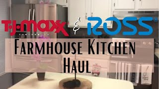 TJ Maxx and Ross Haul | New Home Decor | Farmhouse Themed