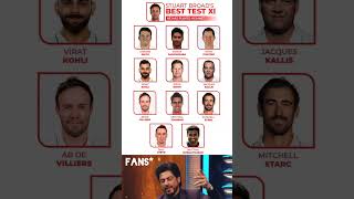 Stuart Broad names his all-time Test XI featuring the best players he faced in his career. 🔥🏏#shorts