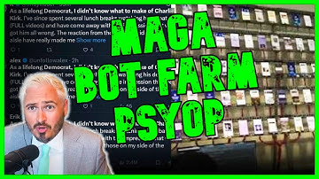 MAGA Bot Farm Charlie Kirk PSYOP Is DEEPLY DISTURBING | The Kyle Kulinski Show