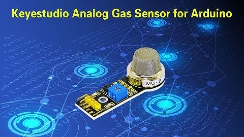 30 in 1: keyestudio MQ2 analog gas sensor module