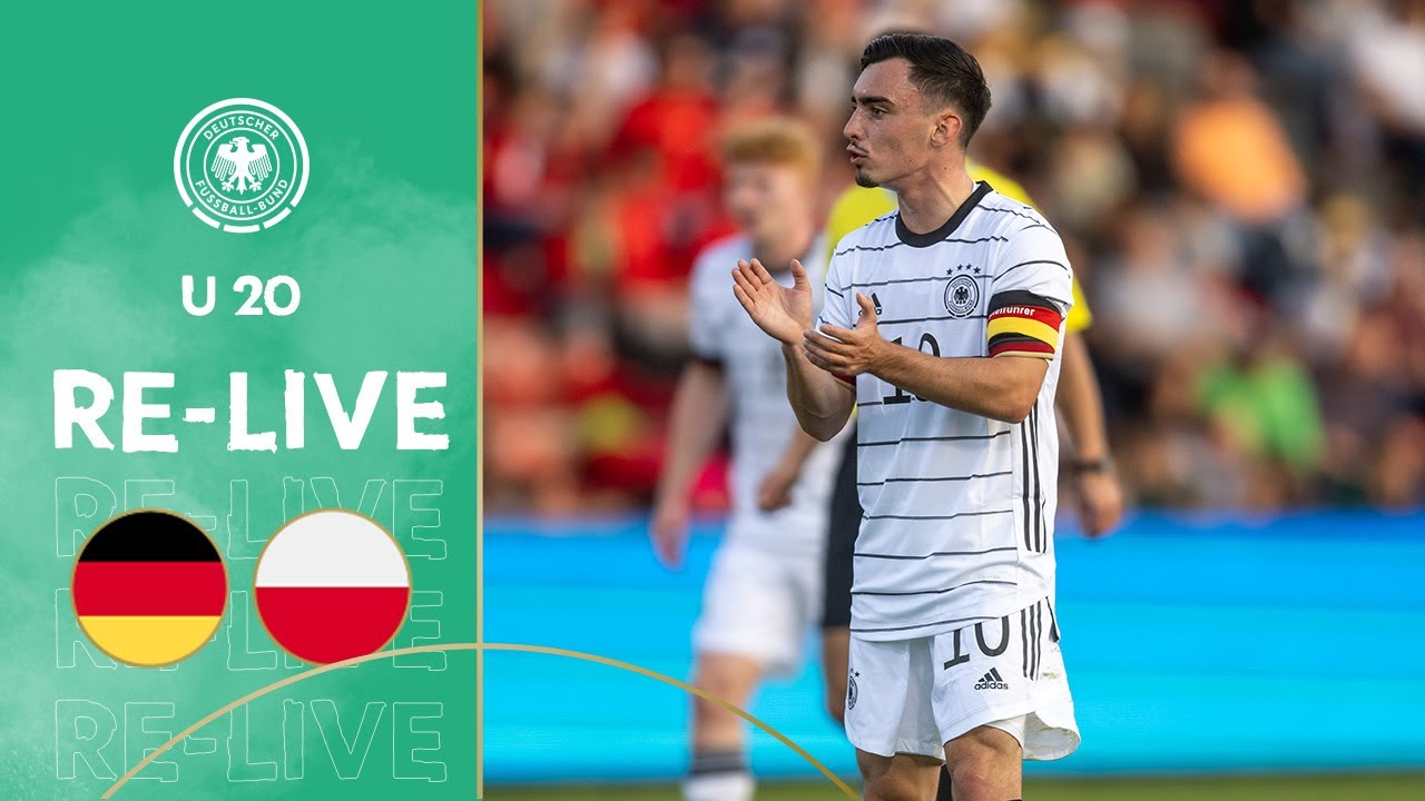 Deutschland - Polen Re-Live U 20-JUNIOREN Länderspiel