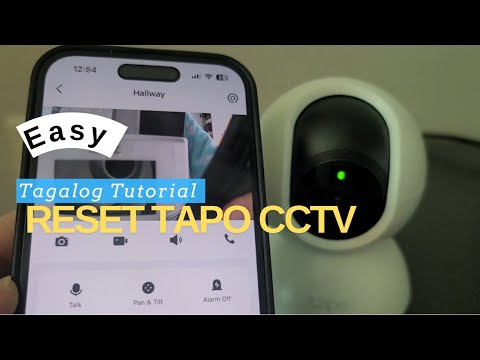 EASY STEPS! HOW TO RESET TAPO CCTV Camera Tagalog Tutorial - YouTube