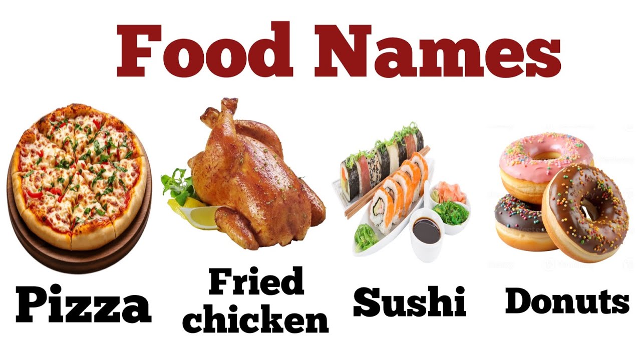 Food Names || ๐๐ฅ๐ซ๐ฅจ๐ฅ๐ฅ๐ฅฉ๐ฅ๐ง๐ง๐ค๐๐๐ฅช๐ญ๐๐๐ฅ๐ง๐ฎ๐ฏ๐ซ๐ฅ๐ฅ๐ซ๐ฅซ๐๐๐ฒ๐ฅฏ๐ฅฎ๐๐ง๐ฆ๐ฅง Food for kids - YouTube