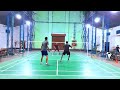 Nice Angle||Men&#39;s Doubles Badminton Match Souvik &amp; Sourav Vs Roni &amp; Suvo #doubles#badminton#match