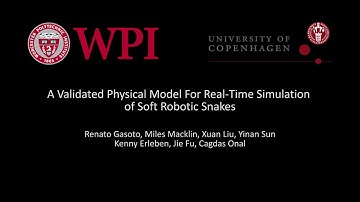 [ICRA 2019] A Validated Physical Model for Real-Time Simulation of Soft Robotic Snakes