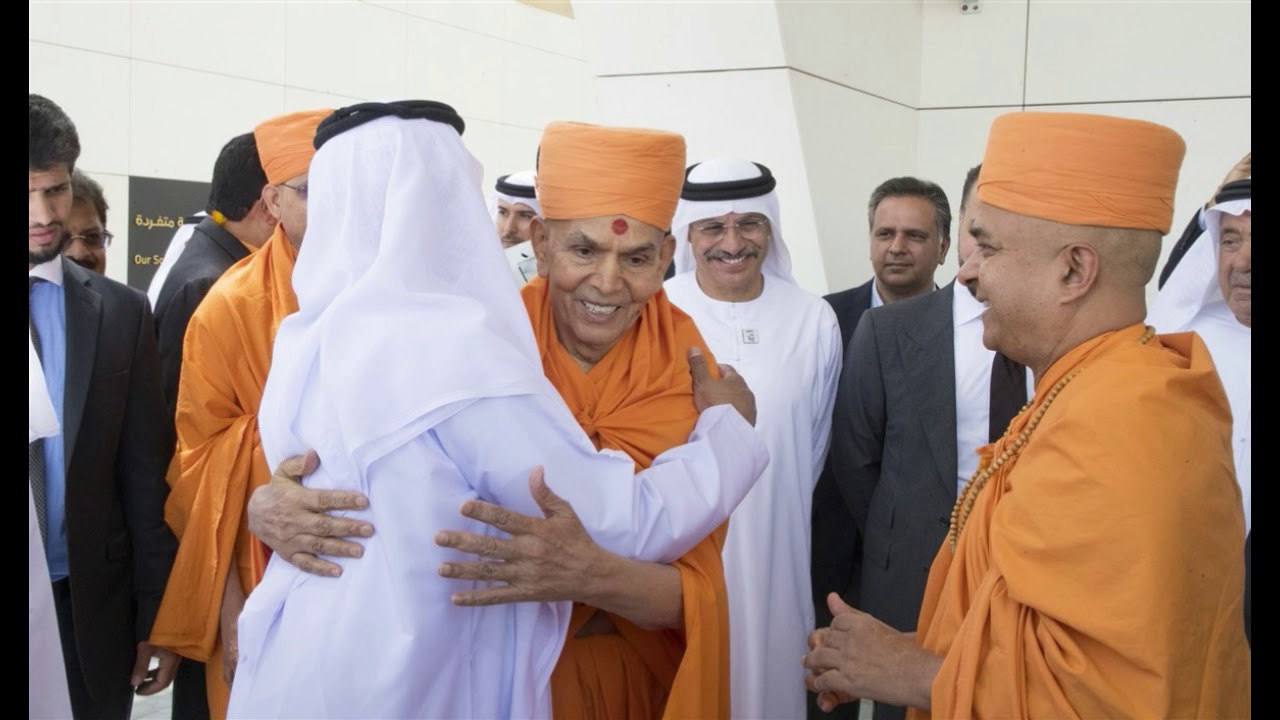 First Hindu Temple in UAE DUBAI YouTube