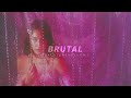 Olivia rodrigo  brutal slowed  reverb