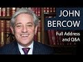 John Bercow | Full Address and Q&A | Oxford Union