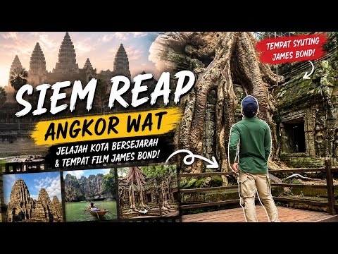 ANGKOR WAT 🇰🇭 Ternyata SEMEGAH Ini! Seharian di Siem Reap