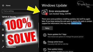 Error encountered 0x80070643 in Windows 10  Update | How To Fix windows update Failed error