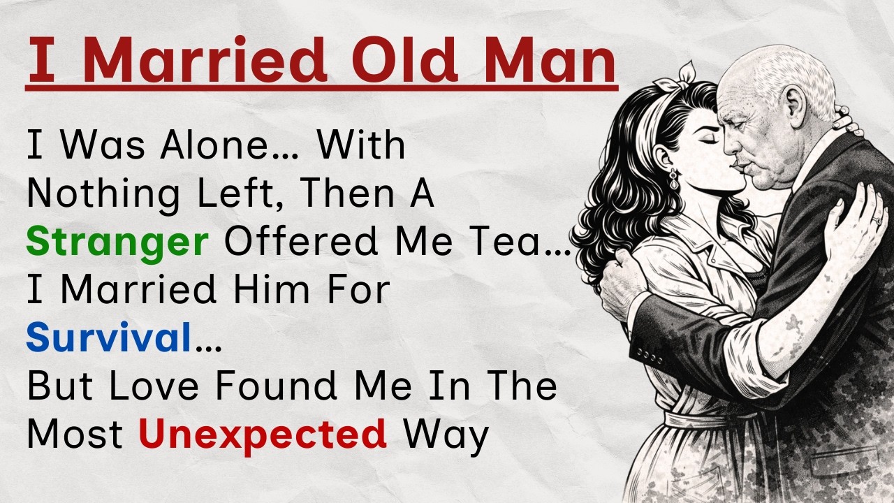 Learn English Through Story Level 3 ✅ I Married Old Man For Wealth ✅ Graded Reader Level 3