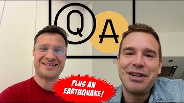 LIVE Q&A FOR FREELANCERS w  Adrian Probst from @Freelanceverse  (Plus an Earthquake!)