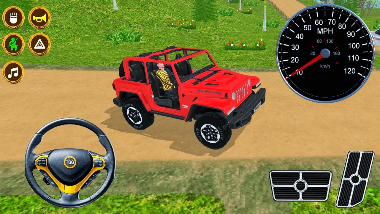 Jeep Driving Offroad Jeep Parking - Walkthrough ( Android, ios ) Gameplay || TP Gaming 2.0
