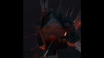 in death unchained skeleton on roof 1