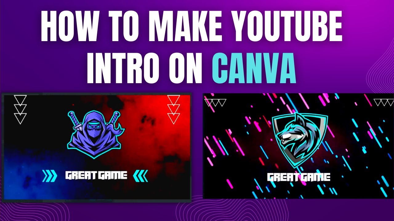 How To Make A Youtube Intro On Canva | Easy Step-by-Step Tutorial - YouTube