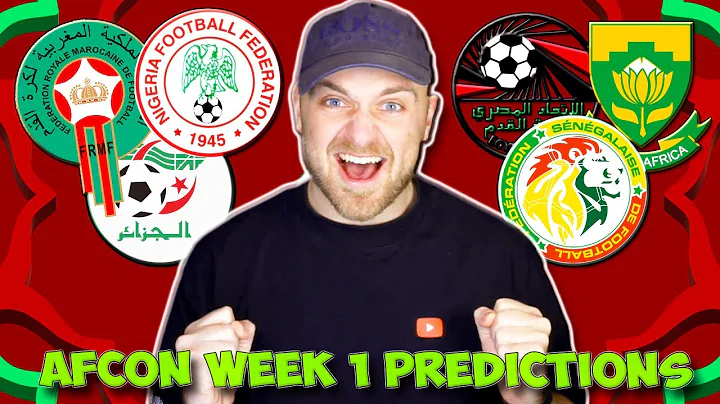 AFCON WEEK 1 PREDICTIONS & TIPS