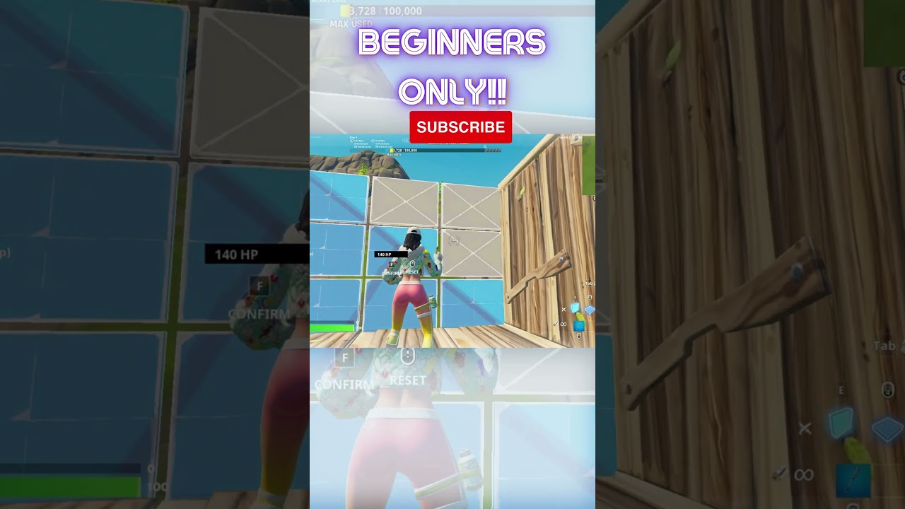Fortnite Wall Edits for BEGINNERS!