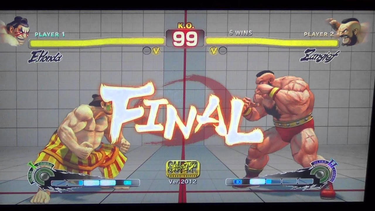 WNF Street Fighter 4 AE Arrow (E.Honda) vs HGG Ren (Zangief)