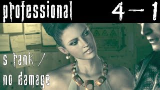Resident Evil 5 HD | Chapter 4-1 | Professional No Damage S-Rank Walkthrough [Using ∞ Upgrades]