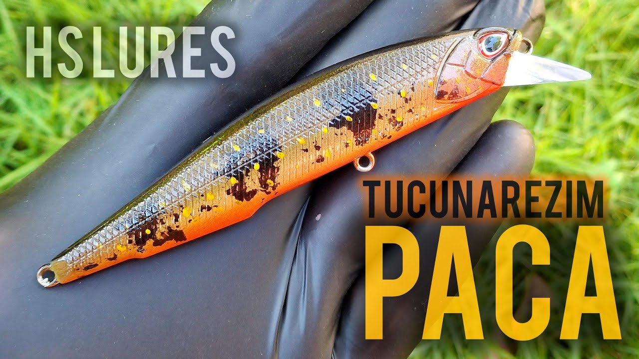 Paca Peacock Bass - HS LURES Version - Customization - YouTube