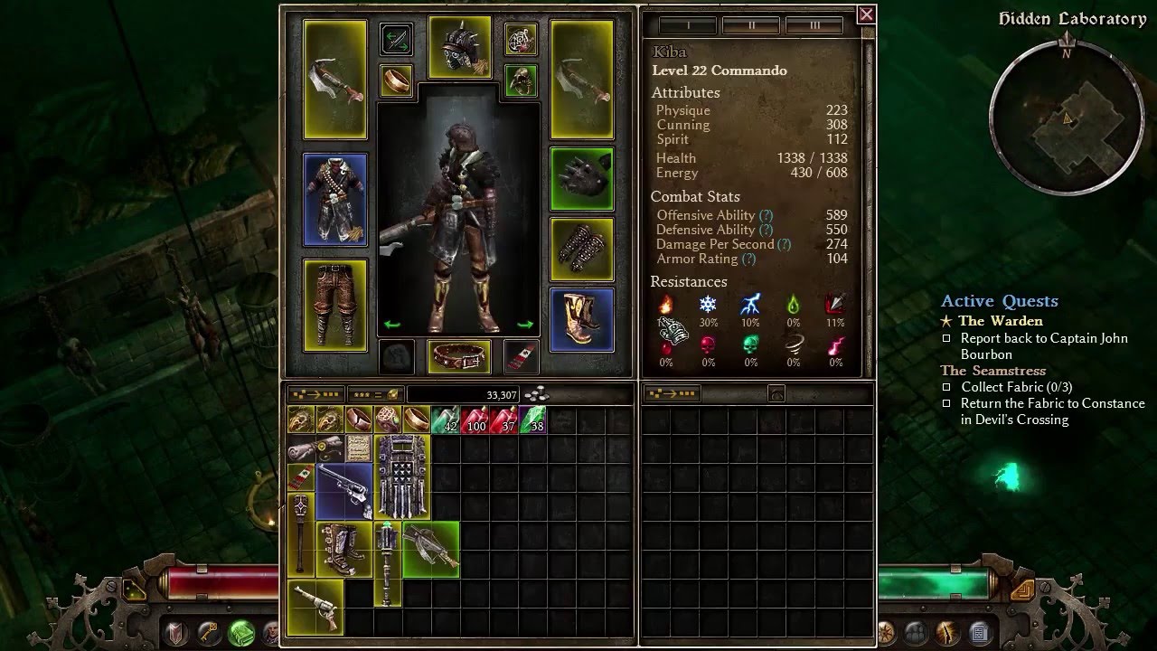 grim dawn lazymouse warder