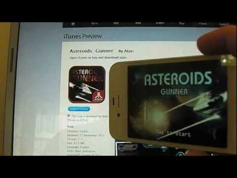Official Atari Game | Asteroids: Gunner App Review for iPhone, iPod Touch and iPad (HD)