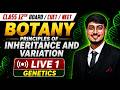 Principle of Inheritance and Variation One Shot Revision | Class 12 Biology|Boards + NEET 2027+CUET