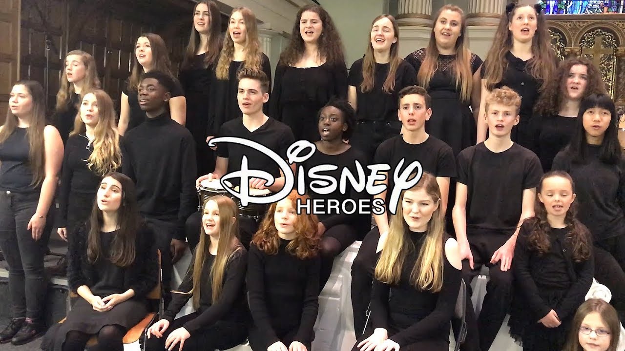 DISNEY HEROES MEDLEY live ft Moana Lion King Frozen  more  Spirit Young Performers Company