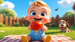 Yummy Veggies Song 🍅🥕🥦| Food Song for Kids | Kids Songs & Nursery Rhymes | LiaChaCha