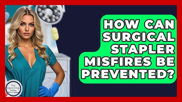 How Can Surgical Stapler Misfires Be Prevented? - The Operating Table