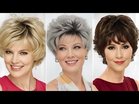 CORTE DE CABELLO 2023 PARA SEÑORAS DE +50-65-80 AÑOS - PEINADO Y CORTE  CABELLO DE MODA PARA MUJERES 