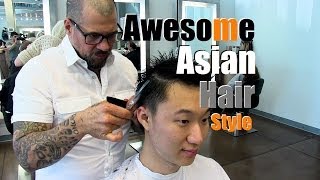 Hair Makeover: Awesome Asian Hair Style (cool Short Men's Cut)
