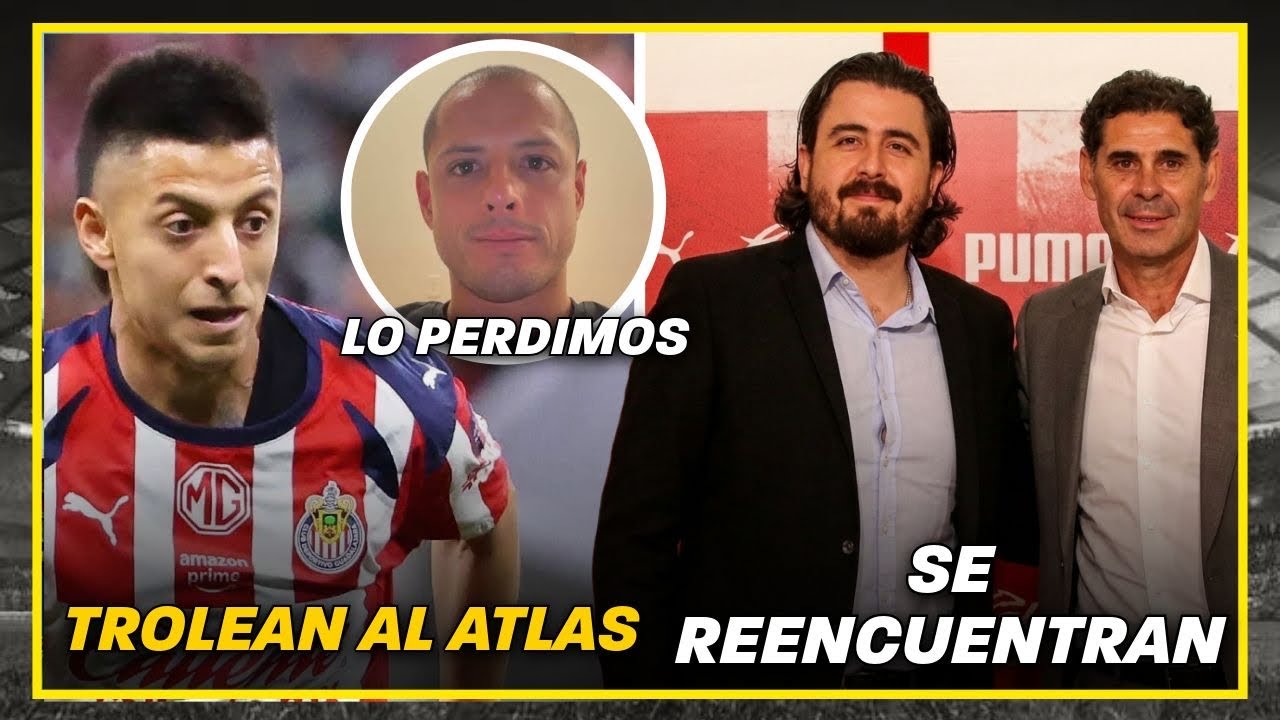 🚨Así fue el REENCUENTRO entre Hierro y Amaury | Chivas TROLEA al Atlas | noticias chivas