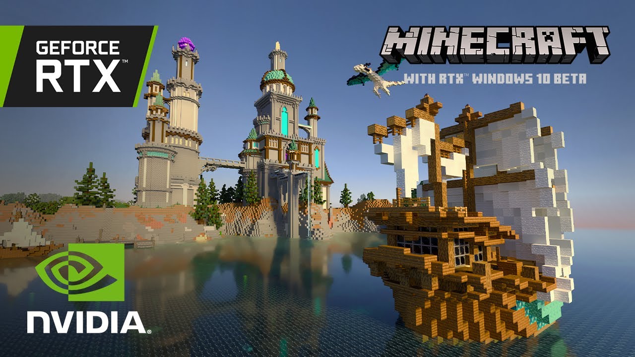 Minecraft With NVIDIA RTX  Creators Ray Tracing Showcase 