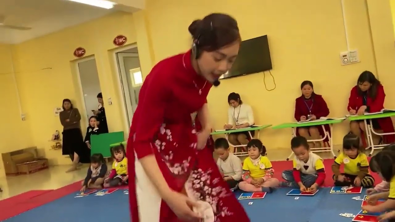 DẠY TRẺ: TÁCH GỘP CÁC ĐỐI TƯỢNG TRONG PHẠM VI 4 - CẤP TỈNH