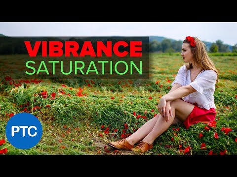 The DIFFERENCE Between Vibrance and Saturation in Photoshop - COLOR ENHANCING Photoshop Tutorial