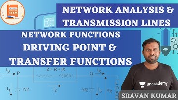 Driving Point and Transfer Functions | Network Functions | Y sravan Kumar