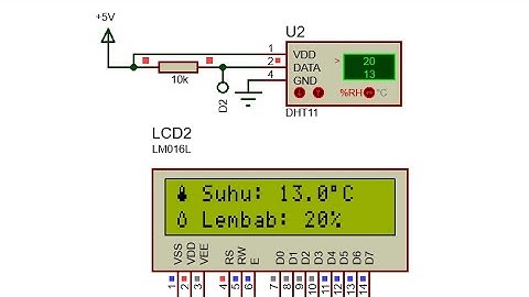 Tutorial Menggunakan Sensor DHT11 dan Tampilan LCD 16x2 dengan Arduino