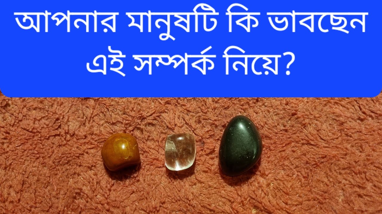 আপনার মানুষটি কি ভাবছেন এই সম্পর্ক নিয়ে? #currentfeelings #currentenergies #bengalitarot #nextaction