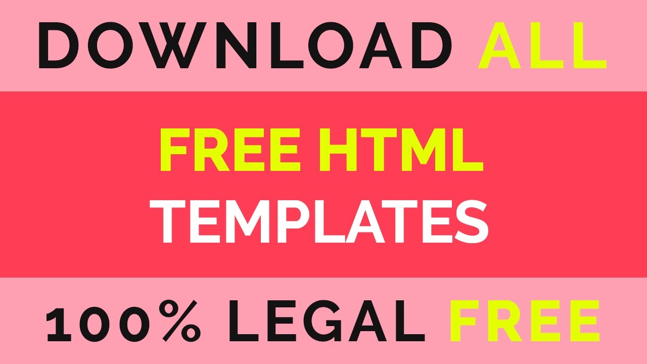 template html ฟรี  New 2022  Download HTML Templates 100% Free || How to download Templates || colorlib.com