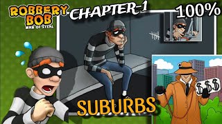 robbery Bob chapter1 full gameplay 100% pass #100 #robbery #robberybob #best #gameplay #games #1m