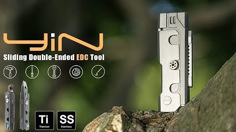 Now on Kickstarter: Y-IN 6 In 1 Sliding Double Head Multifunctional Every Day Carry Tool