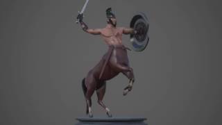 Centaur Character Turn Around