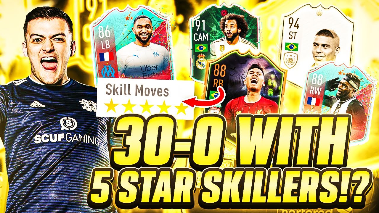 TOP 100 ON FUT CHAMPIONS with A 5 STAR SKILL TEAM!?! Fifa 20 Ultimate