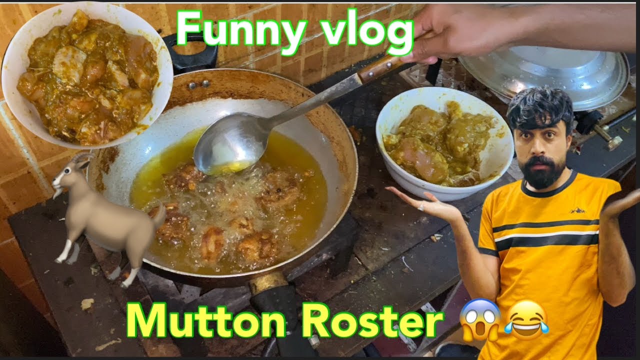 Full funny vlog mutton karhi 😂😂Saudi life vlog in village😱