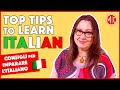 HOW TO LEARN ITALIAN - Come studiare l'italiano: idee e consigli | TOP TIPS