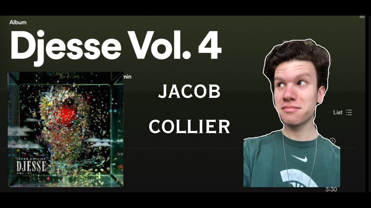 JAZZ MUSICIAN REACTS TO JACOB COLLIER DJESSE VOL. 4