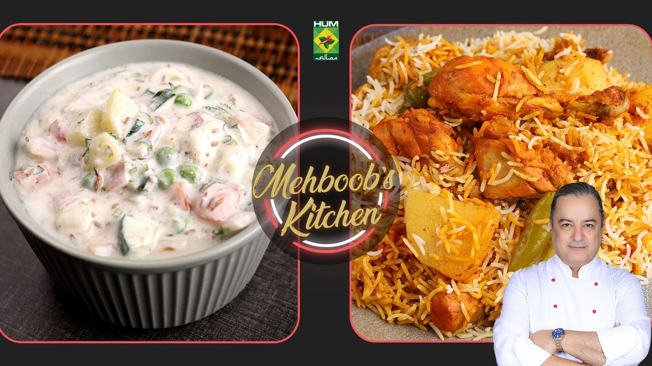Mahbob S Bombay Biryani & Vegetable Raita | Mehboob's Kitchen | Chef Mehboob ...